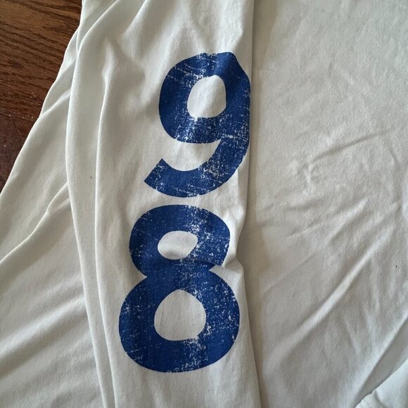 Vineyard Vines Long Sleeve Tee American Flag Whale Graphic USA Size Medium Prep - Picture 6 of 10